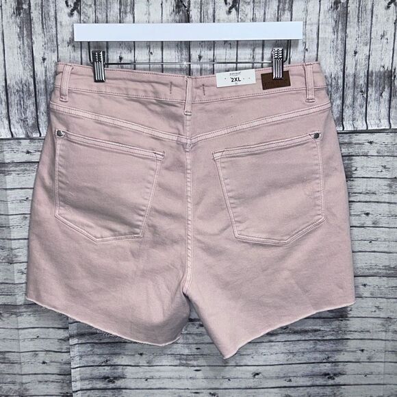 Judy Blue Just Blushy High Waist Denim Shorts - Picture 4 of 10